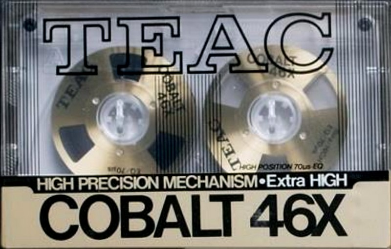 Compact Cassette Teac COBALT X 46 Type II Chrome 1984 Japan