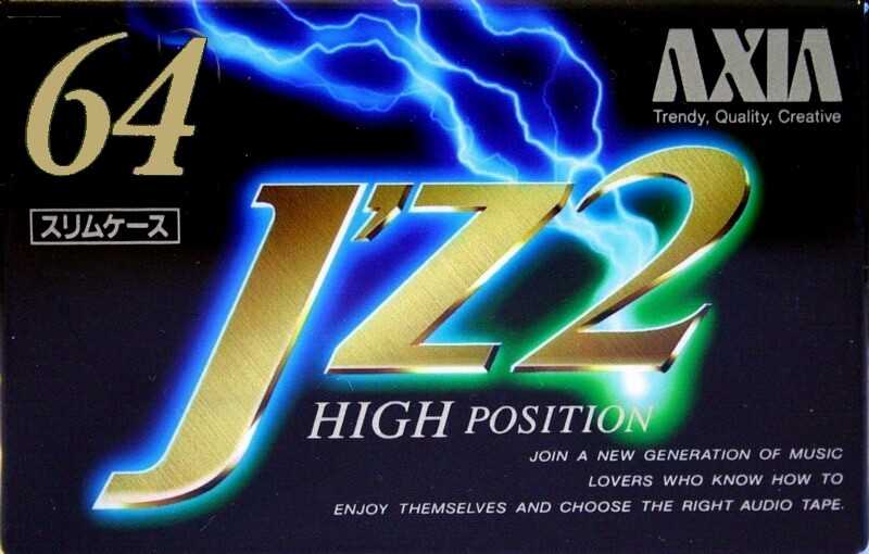 Compact Cassette AXIA J`z 2 64 "JZ2B 64" Type II Chrome 1993 Japan