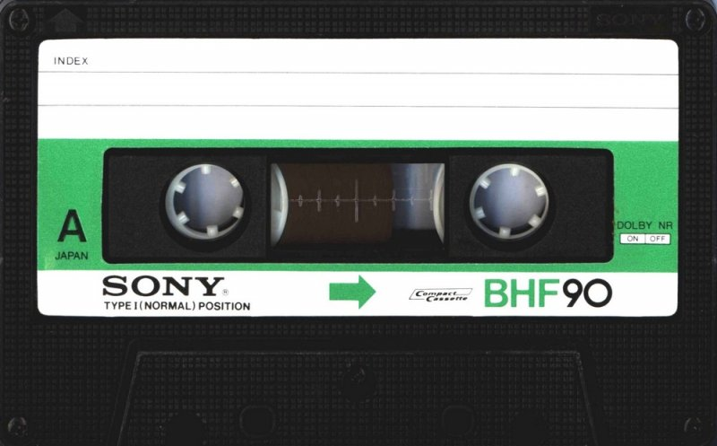 Compact Cassette Sony BHF 90 Type I Normal 1978 Japan