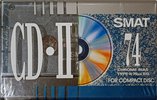 Compact Cassette Smat CD-II 74 Type II Chrome 1996 South Korea