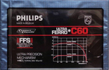 Compact Cassette Philips Ultra Ferro 60 Type I Normal 1981 Europe
