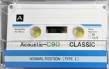 Compact Cassette Classic Acoustic 90 Type I Normal 2019 Worldwide