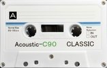 Compact Cassette Classic Acoustic 90 Type I Normal 2019 Worldwide