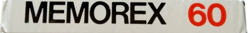 Compact Cassette Memorex 60 Type II Chrome 1971 USA