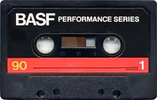 Compact Cassette BASF performance series 90 Type I Normal 1976 USA