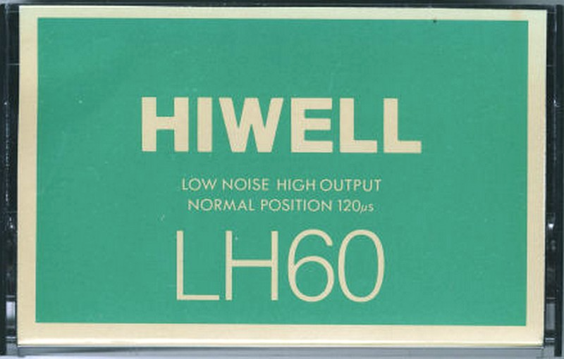 Compact Cassette Hiwell 60 "LH" Type I Normal Japan