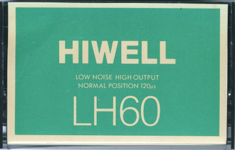 Compact Cassette: Unknown Hiwell -  60