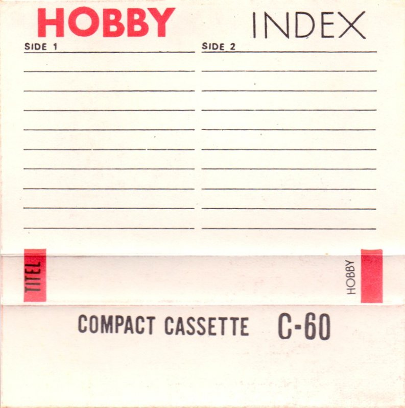 Compact Cassette: Unknown Hobby -  60