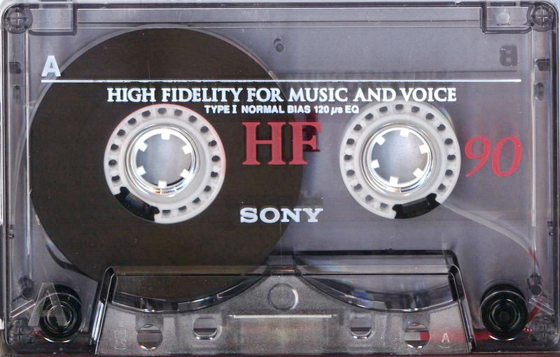 Compact Cassette Sony HF 90 Type I Normal 1996 Europe