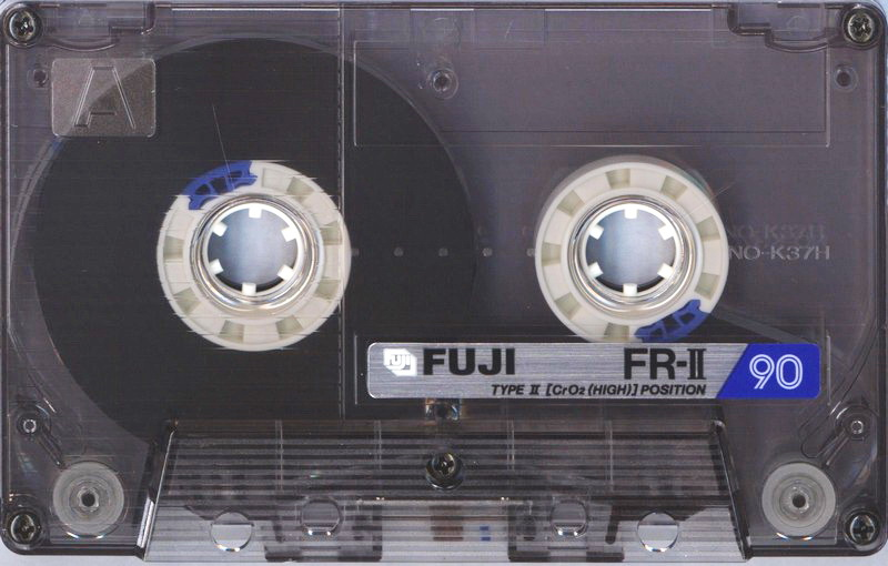 Compact Cassette Fuji FR-II 90 Type II Chrome 1988 North America