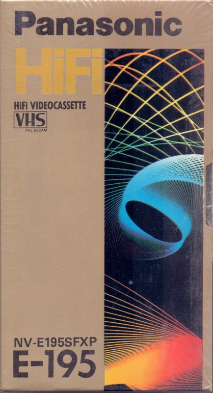 VHS, Video Home System: Matsushita Panasonic - Hi-Fi 195