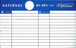 Compact Cassette National RT 30 "RT-30A" Type I Normal 1969 Worldwide