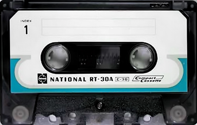 Compact Cassette National RT 30 "RT-30A" Type I Normal 1969 Worldwide