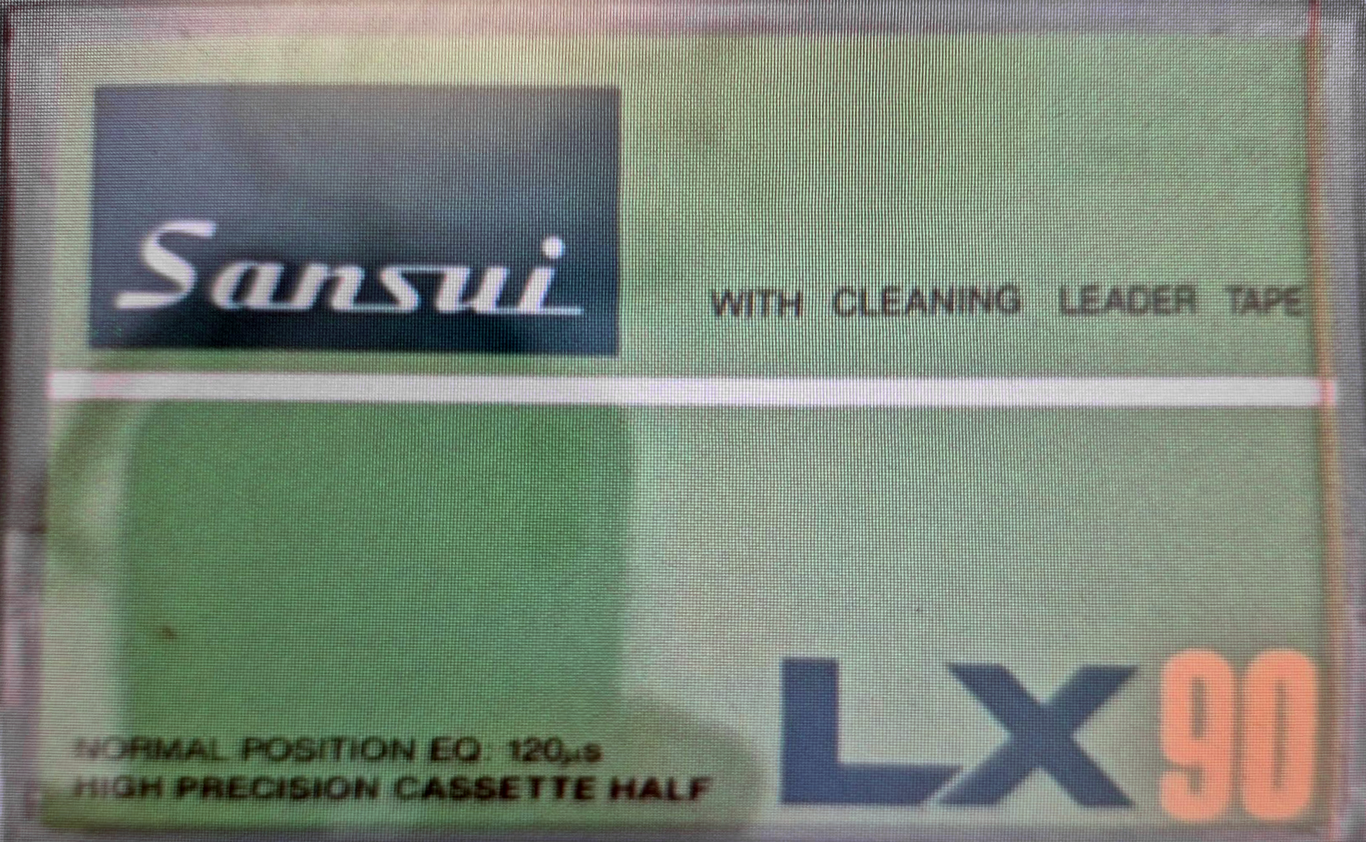 Compact Cassette Sansui LX 90 Type I Normal 1978 Worldwide