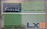 Compact Cassette Sansui LX 90 Type I Normal 1978 Worldwide