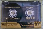 Compact Cassette Melectronic MHQ II-S 100 Type II Chrome 1993 Switzerland