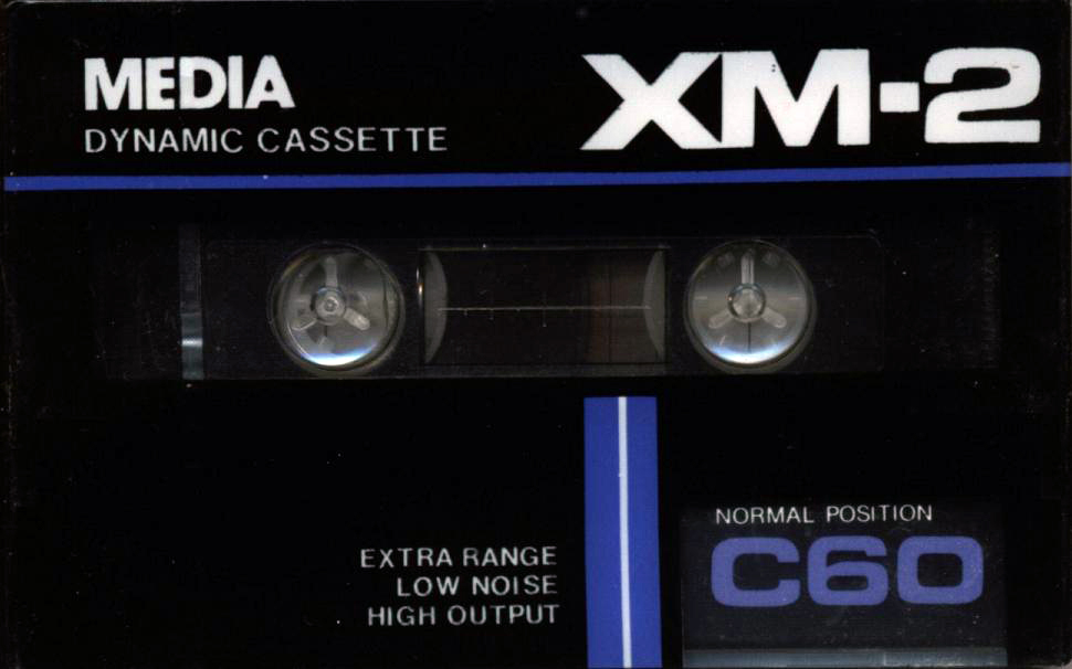 Compact Cassette Media XM-2 60 Type I Normal 1988 South Korea