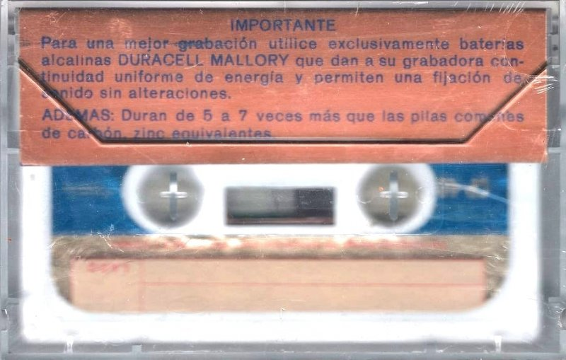 Compact Cassette Mallory CP 40 "Professional Duratape" Type I Normal Latin America