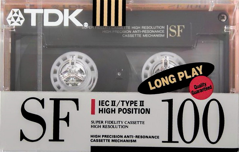 Compact Cassette: TDK  - SF 100