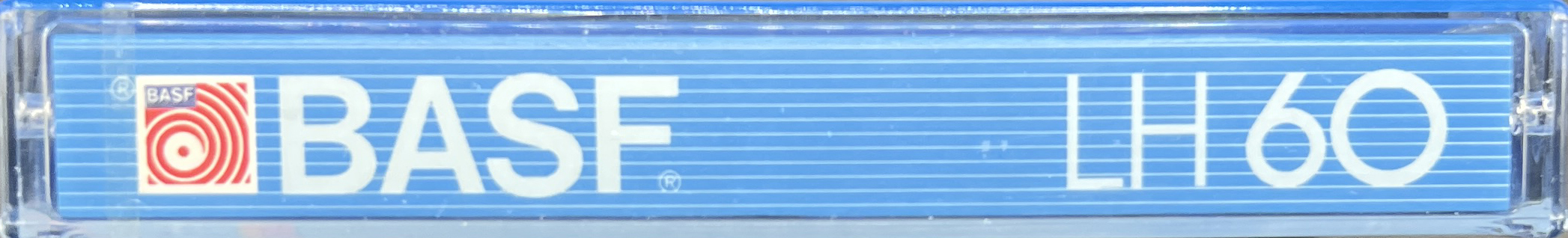 Compact Cassette BASF LH 60 Type I Normal 1981 Europe