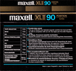 Compact Cassette Maxell XLII 90 Type II Chrome 1982 Europe