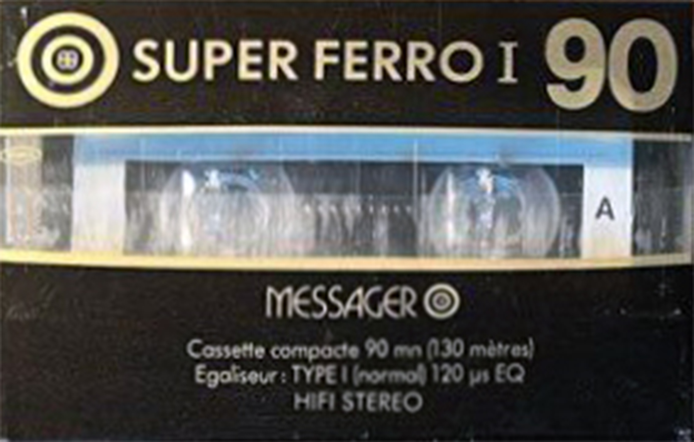 Compact Cassette Messager 90 Type I Normal France