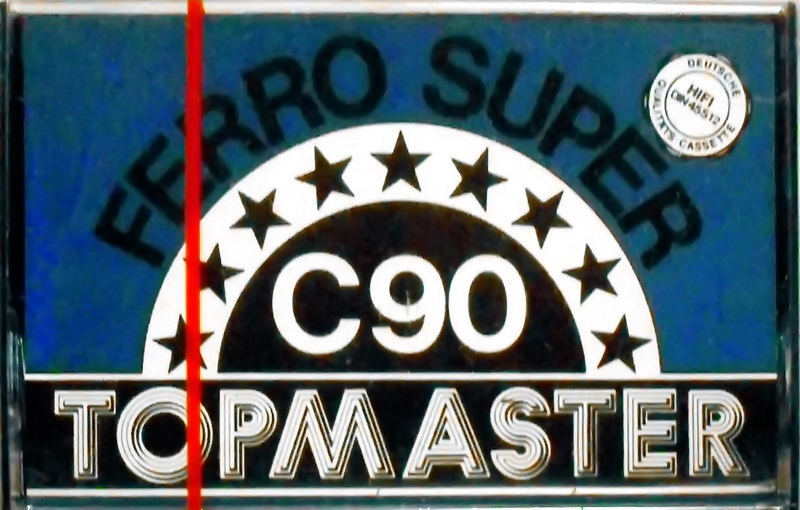 Compact Cassette Topmaster 90 Type I Normal 1976 Germany