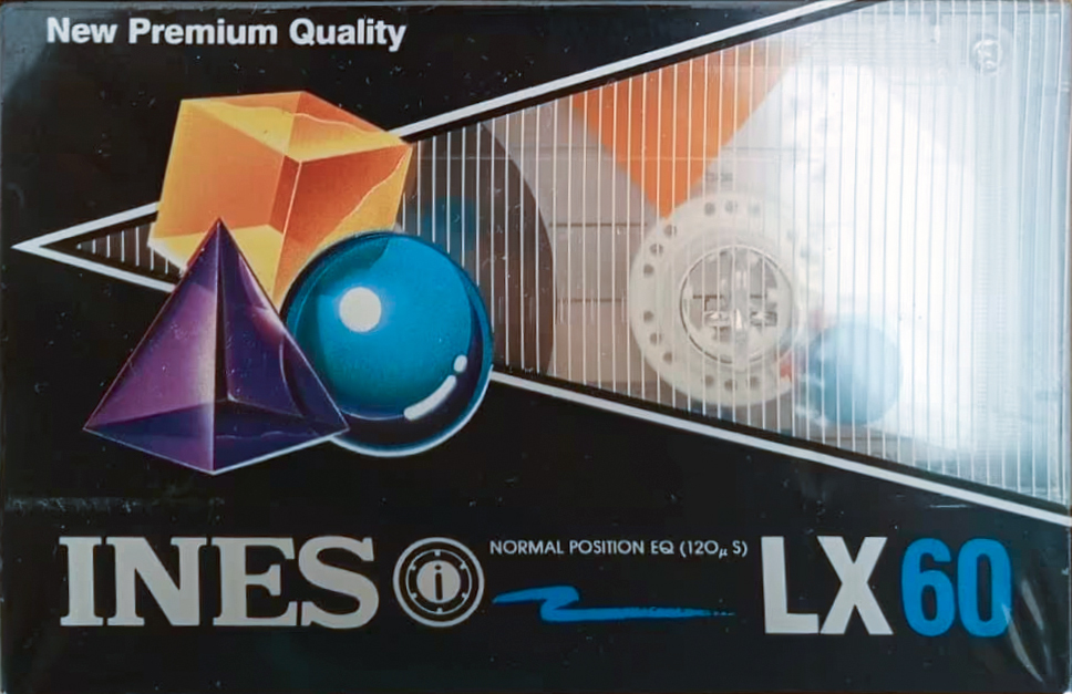 Compact Cassette Ines LX 60 Type I Normal 1991 Maroc