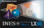 Compact Cassette Ines LX 60 Type I Normal 1991 Maroc