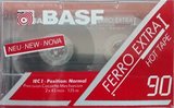 Compact Cassette BASF Ferro Extra I 90 Type I Normal 1991 Brazil