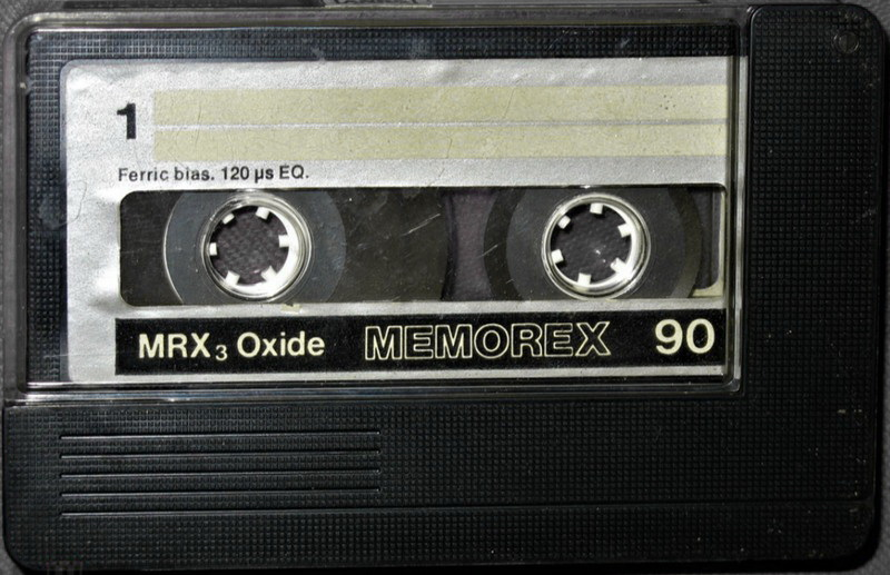 Compact Cassette Memorex MRX3 Oxide 90 Type I Normal 1978 USA