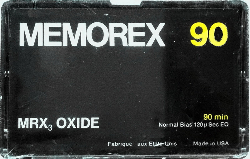 Compact Cassette: Memorex  - MRX3 Oxide 90