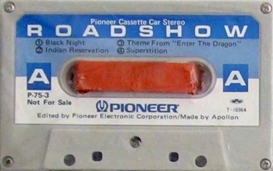 Compact Cassette Pioneer "Roadshow T-16364" Demonstration Tape 1978 Japan
