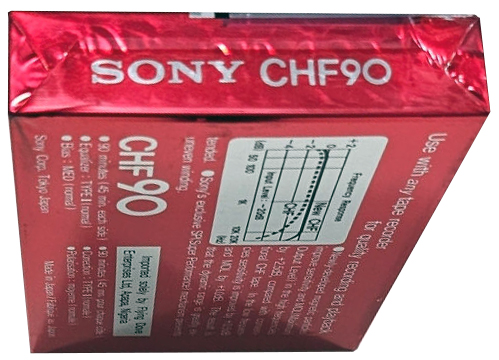 Compact Cassette Sony CHF 90 Type I Normal 1981 Southern Africa
