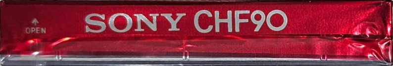Compact Cassette Sony CHF 90 Type I Normal 1981 Southern Africa