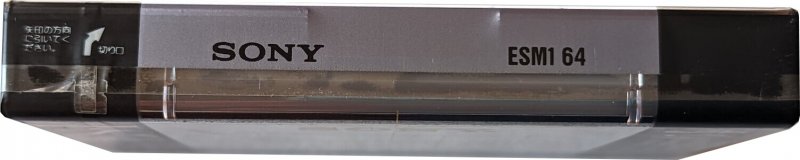 Compact Cassette Sony ES-I 64 "ESM1 64" Type I Normal 1991 Japan