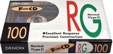 Compact Cassette Denon RG 100 Type I Normal 1990 Japan