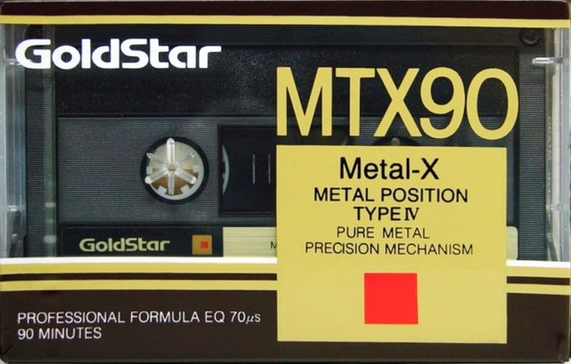 Compact Cassette: GoldStar / LG Goldstar - MTX 90