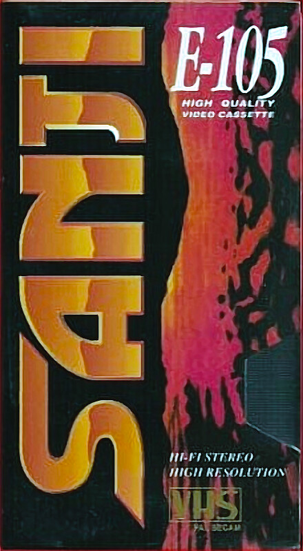 VHS, Video Home System 105 105 Type I Normal Japan