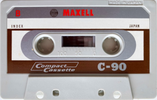Compact Cassette Maxell 90 Type I Normal 1966 USA
