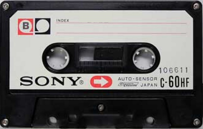 Compact Cassette Sony HF 60 Type I Normal 1972 North America