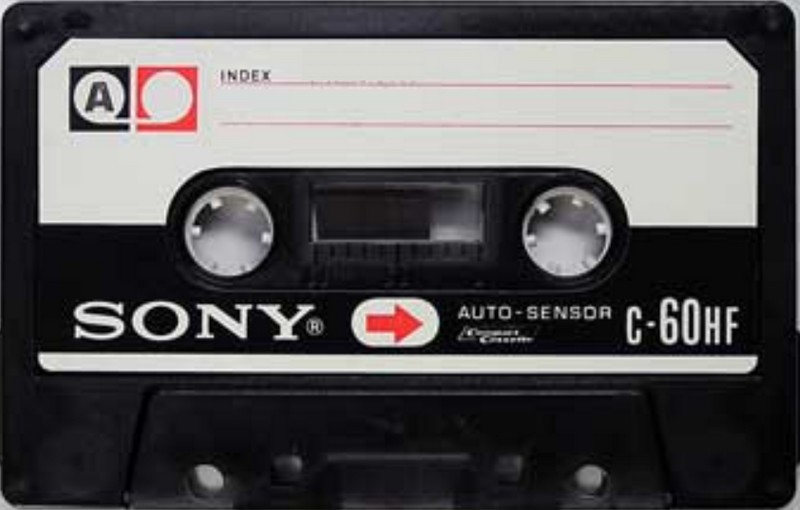 Compact Cassette Sony HF 60 Type I Normal 1972 North America