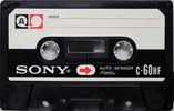 Compact Cassette Sony HF 60 Type I Normal 1972 North America