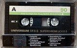 Compact Cassette Universum UCX II-S 90 Type II Chrome 1983 Europe