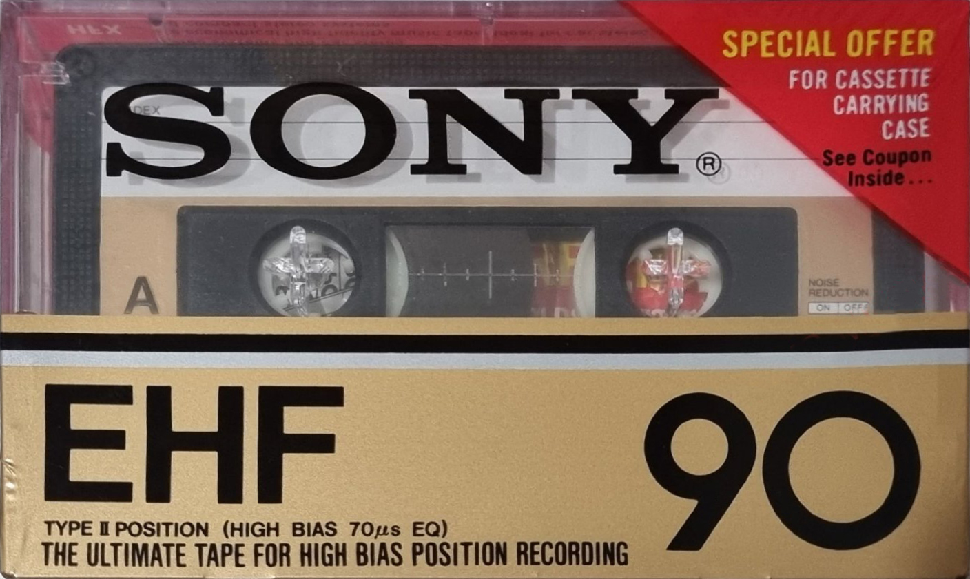 2 pack Sony EHF 60 Type II Chrome 1979 USA