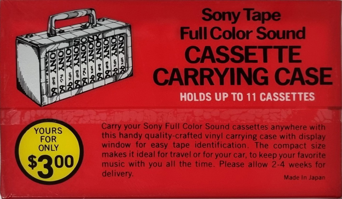 2 pack Sony EHF 60 Type II Chrome 1979 USA