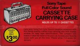 2 pack Sony EHF 60 Type II Chrome 1979 USA