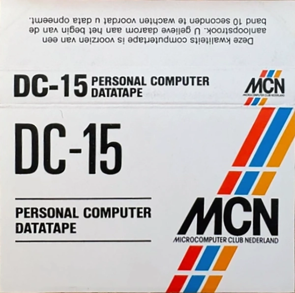 Compact Cassette MCN 15 Computer Cassette Netherlands