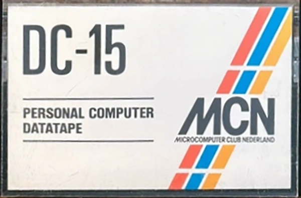 Compact Cassette MCN 15 Computer Cassette Netherlands