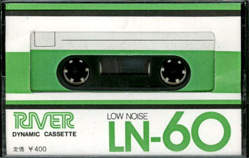 Compact Cassette River 60 Type I Normal 1984 Japan